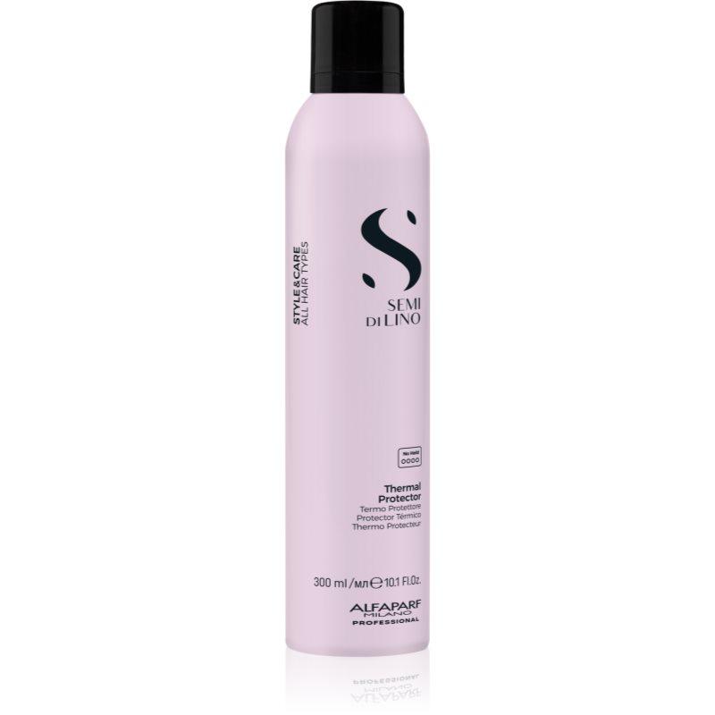 Alfaparf Milano Semi di Lino Style&Care Thermal Protector ochranný sprej na tepelnou úpravu vlasů s UV filtrem 300 ml