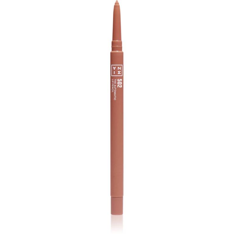 3INA The Automatic Lip Pencil konturovací tužka na rty odstín 502 - Almond Beige 0.35 g
