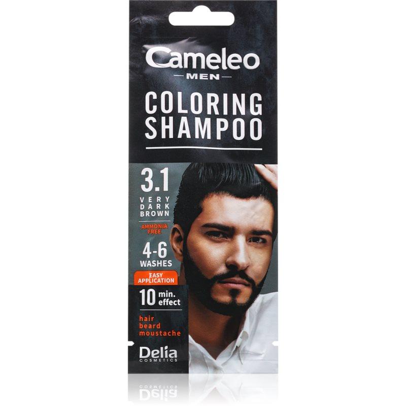 Delia Cosmetics Cameleo Coloring Shampoo tónovací šampon na vlasy pro muže 15 ml