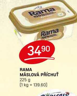 RAMA MÁSLOVÁ PŘÍCHUŤ 225 g 