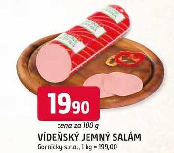 VÍDEŇSKÝ JEMNÝ SALÁM 100g