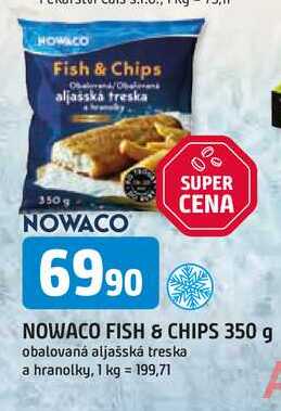 NOWACO FISH & CHIPS 350 g 