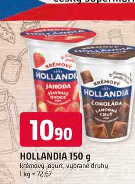 Hollandia krémový jogurt ochucený 150g