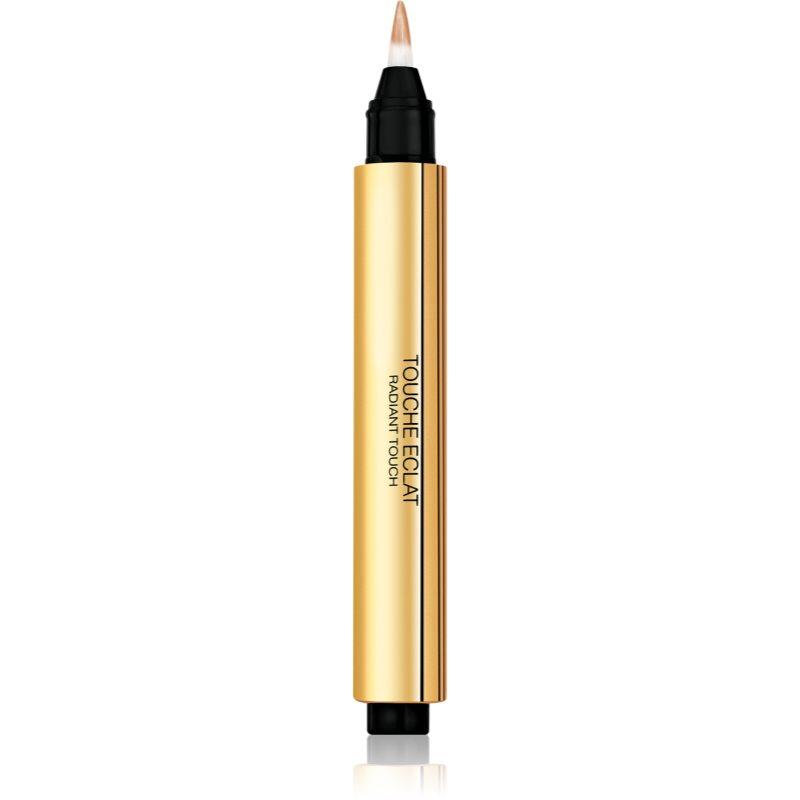 Yves Saint Laurent Touche Éclat Radiant Touch rozjasňovač v peru pro všechny typy pleti odstín 3 Pêche Lumière / Luminous Peach 2,5 ml