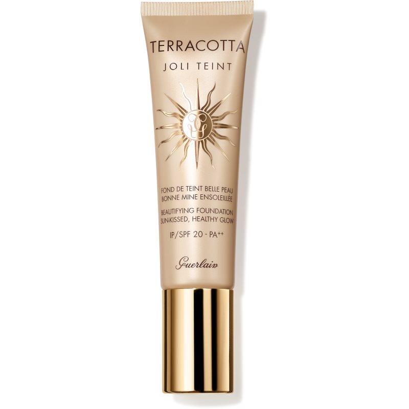 GUERLAIN Terracotta Joli Teint Beautifying Foundation rozjasňující make-up pro přirozený vzhled SPF 20 odstín Naturel/Natural 30 ml
