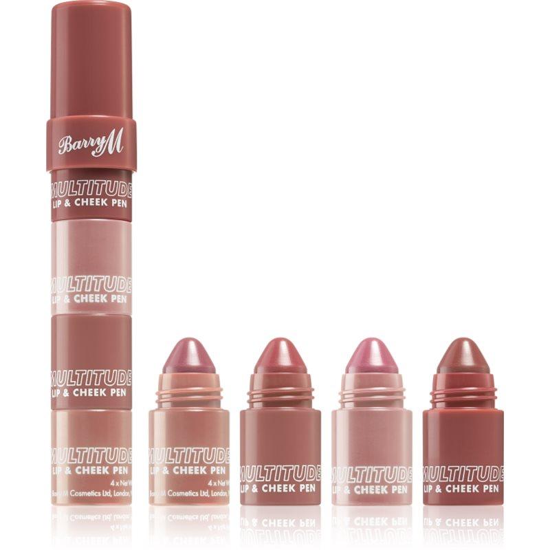 Barry M Multitude Lip and Cheek Pen rtěnka na rty a tváře odstín Honey Honey 3,8 g