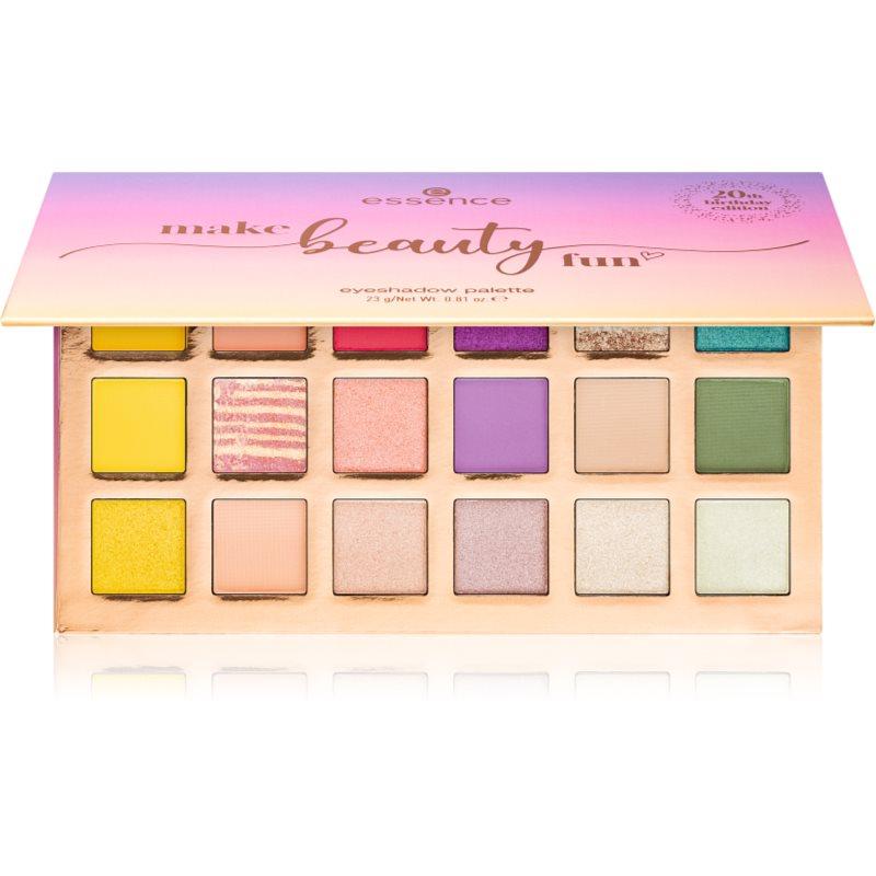essence Make Beauty Fun paletka očních stínů 23 g