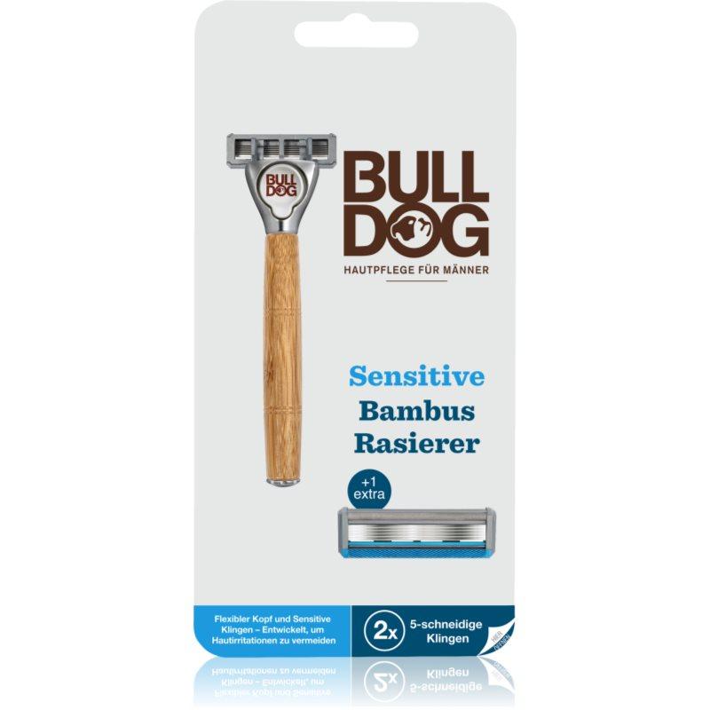 Bulldog Sensitive Bamboo Razor and Spare holicí strojek + náhradní hlavice