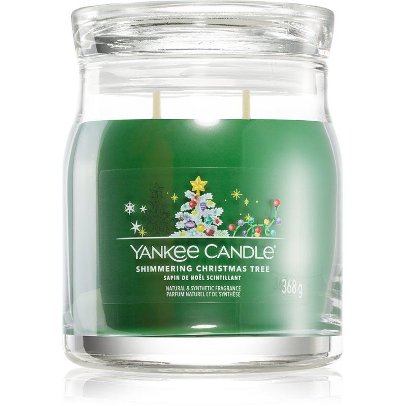 Yankee Candle Shimmering Christmas Tree vonná svíčka Signature 368 g
