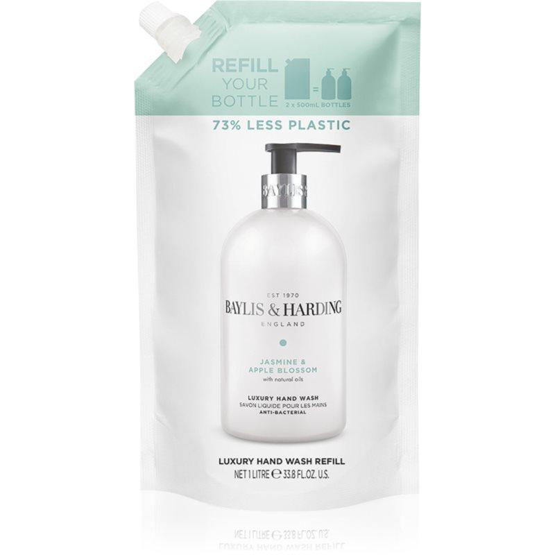 Baylis & Harding Jasmine & Apple Blossom tekuté mýdlo na ruce náhradní náplň 1000 ml