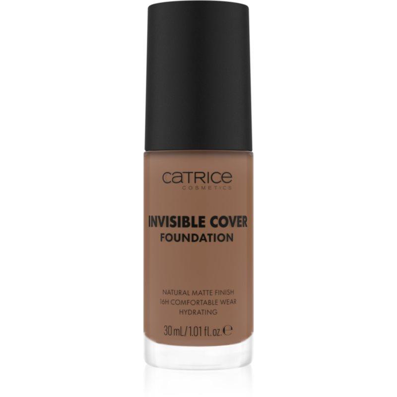Catrice Invisible Cover Foundation tekutý krycí make-up s matným efektem odstín 055W 30 ml