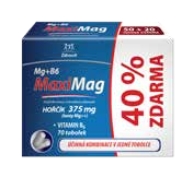 MaxiMag Hořčík 375 mg+B6 50+20 tobolek