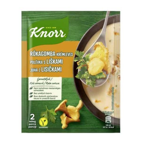 Knorr Polévka krémová s liškami
