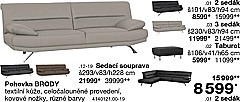 Pohovka BRODY - Taburet