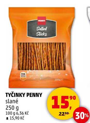 TYČINKY PENNY slané, 250 g 