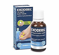 EXODERIL® 10 mg/ml kožní roztok 20 ml