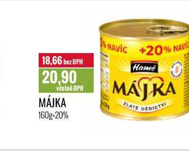 MÁJKA 160g+20% 