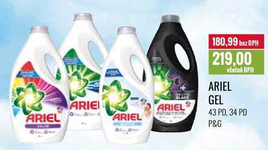 ARIEL GEL, 43 PD, 34 PD 