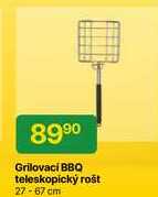 Grilovaci BBQ teleskopický rošt 27-67 cm 