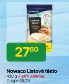 Nowaco Listové těsto 420 g 