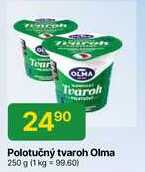 Polotučný tvaroh Olma 250 g 