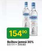 Božkov jemná 30% 0.5l