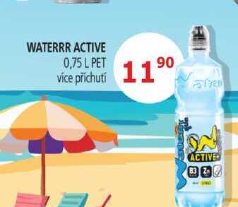 WATERRR ACTIVE 0,75 L PET