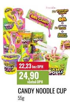CANDY NOODLE CUP 55g 