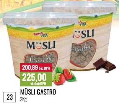 MÜSLI GASTRO 2Kg 