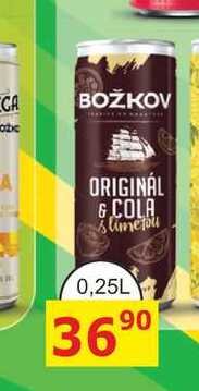BOŽKOV ORIGINÁL & COLA 0,25L