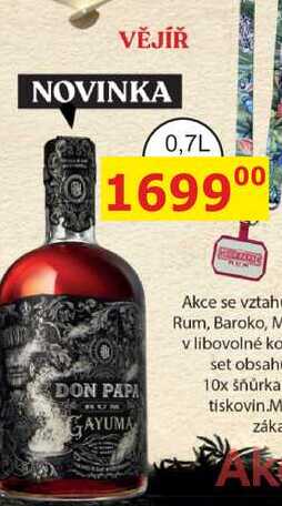 Don Papa Gayuma 0,7l 40% GB