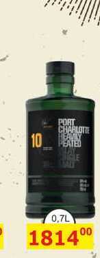 Bruichladdich Port Charlotte 10y 0,7l 50% 