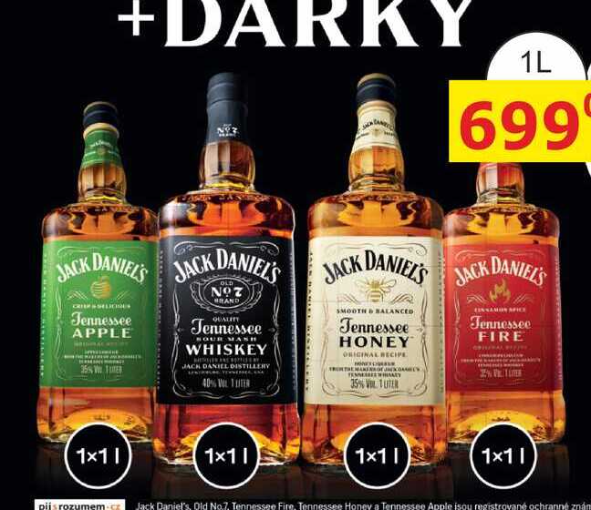 Jack Daniel's Tennessee Honey 1L
