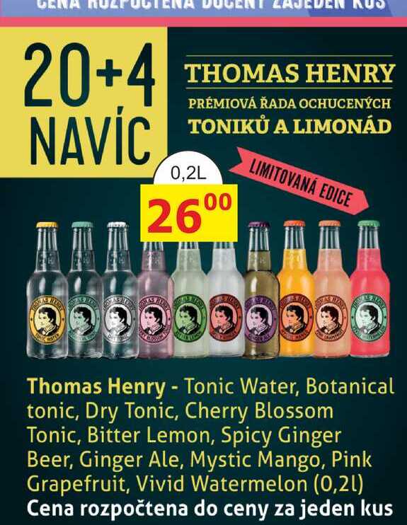 Thomas Henry - Tonic Water 0,2L