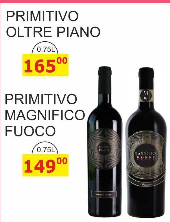 PRIMITIVO MAGNIFICO FUOCO 0,75l