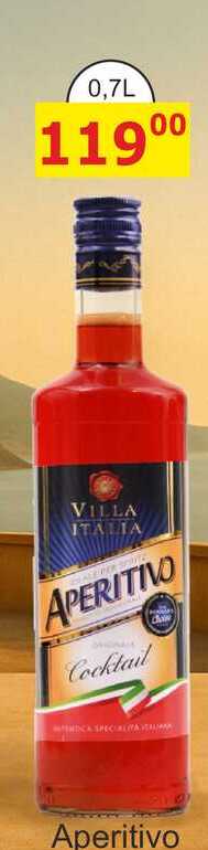 VILLA ITALIA APERITIVO 0,7L