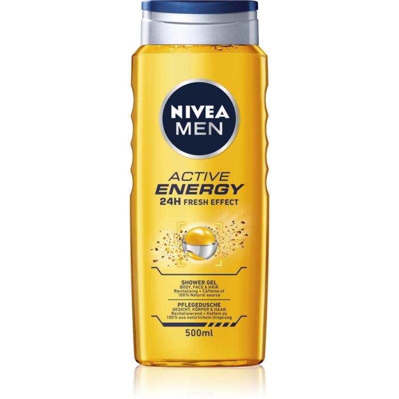 NIVEA MEN Active Energy sprchový gel pro muže 500 ml
