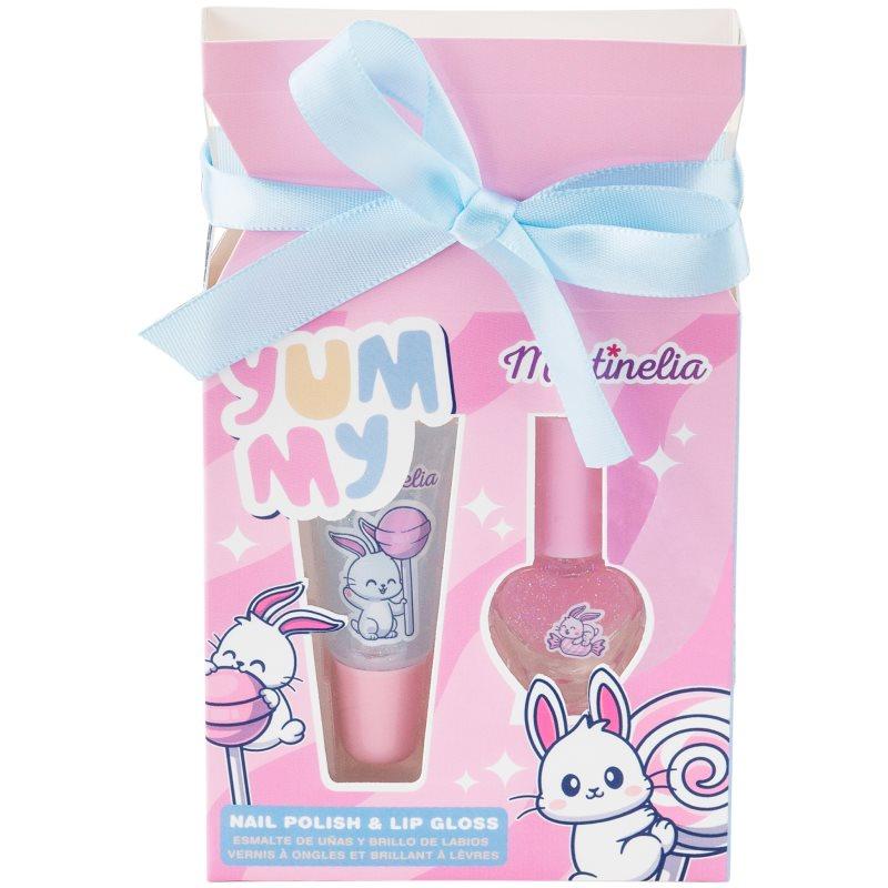 Martinelia Yummy Nail Polish & Lip Gloss dárková sada pro děti