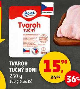 TVAROH TUČNÝ BONI, 250 g 