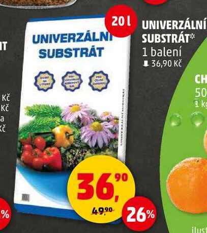 UNIVERZÁLN SUBSTRÁT, 20 l 