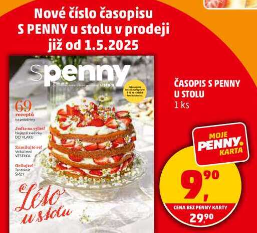 ČASOPIS S PENNY U STOLU, 1 ks  