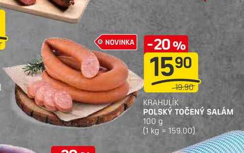POLSKÝ TOČENÝ SALÁM 100g