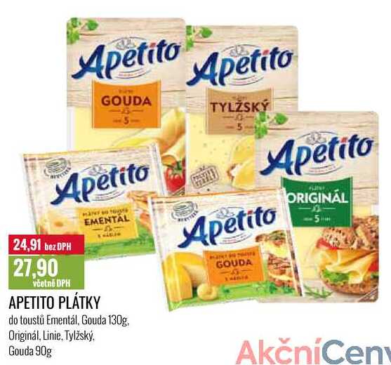 APETITO PLÁTKY 90g, 130g