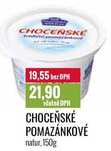 CHOCEŇSKÉ POMAZÁNKOVÉ natur, 150g 