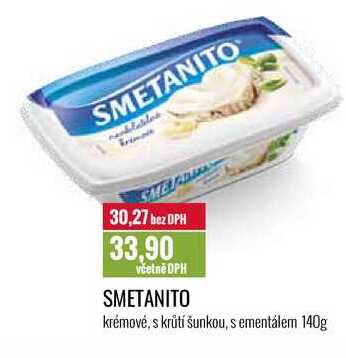 SMETANITO 140g 