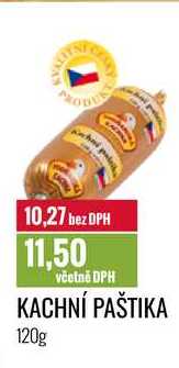 KACHNÍ PAŠTIKA 120g 