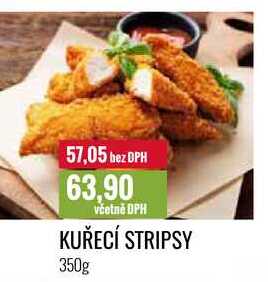 KUŘECÍ STRIPSY 350g 