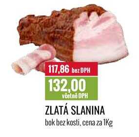 ZLATÁ SLANINA cena za 1kg 
