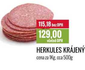HERKULES KRÁJENÝ cena za 1Kg