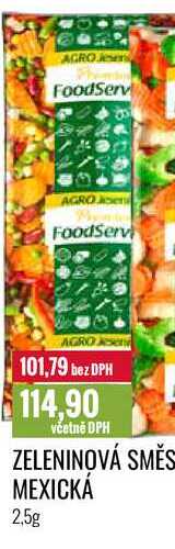ZELENINOVÁ SMĚS MEXICKÁ 2,5g 